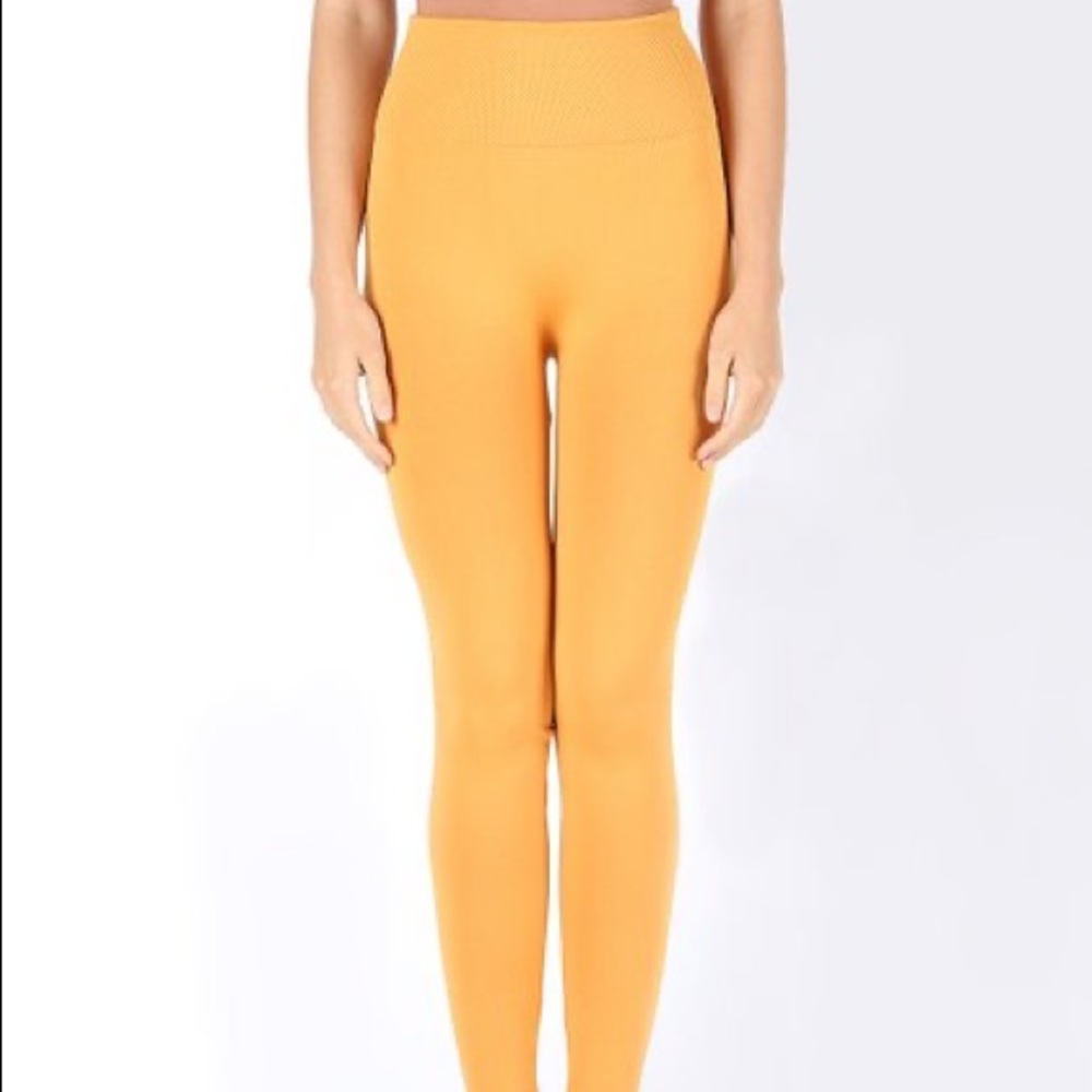 New Zenana Outfitters Laced Leggings L/XL